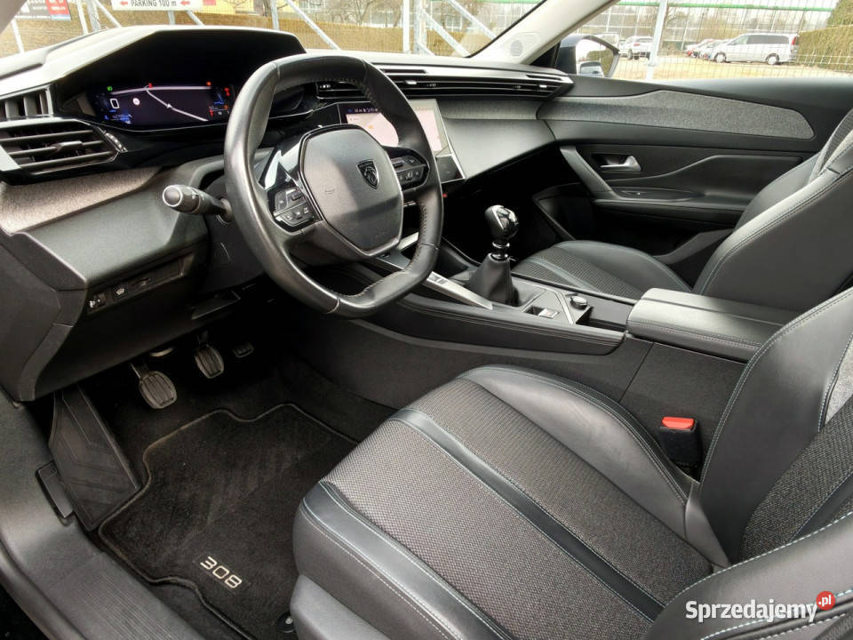 Peugeot 308 III 12 PTech 130 Eu6 Grzane fotele śląskie Goczałkowice-Zdrój
