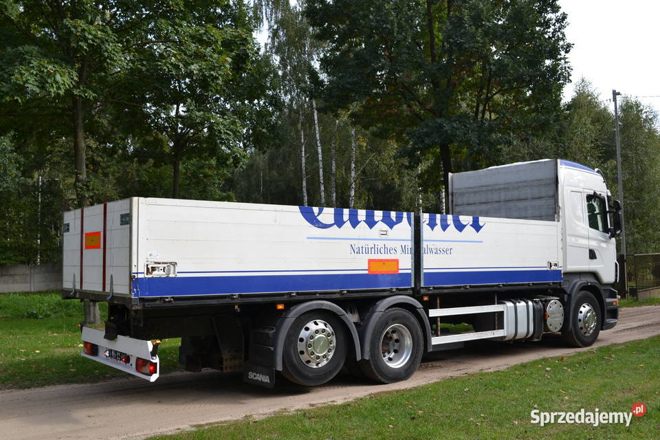 SCANIA R 420 SKRZYNIA dł 775 m TRZECIA OŚ ogrzewanie postojowe