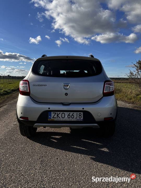 Samochód Dacia sandero stepway navi grzane Sandero Stepway pomorskie