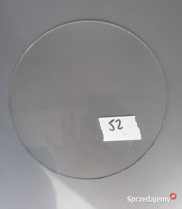 52 Szkło szyba płaska starego zegara 212 Tczew sprzedam