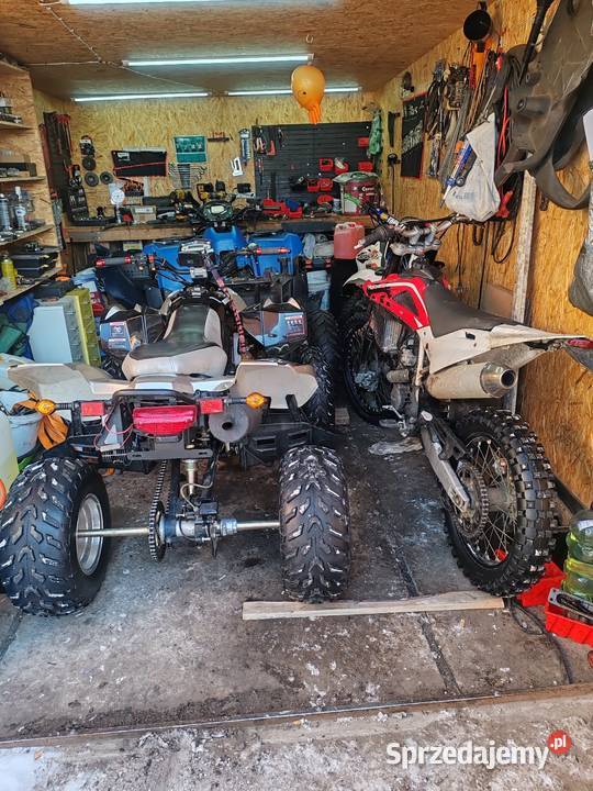 Naprawa i serwis Quady crossy skutery motorowery Niemiry sprzedam
