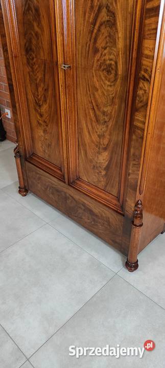 Ekskluzywna szafa Ludwik Filip antyk Antyki lubuskie Łagów