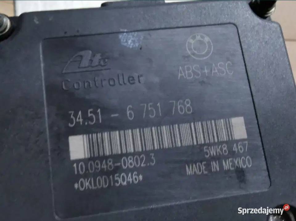 Pompa sterownik ABS ASC BMW E46 śląskie