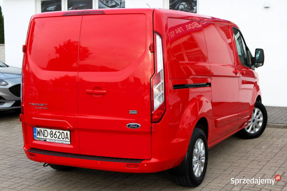 Ford Transit Custom Limited Automat SalonPL FV23 światła przeciwmgłowe Sokołów