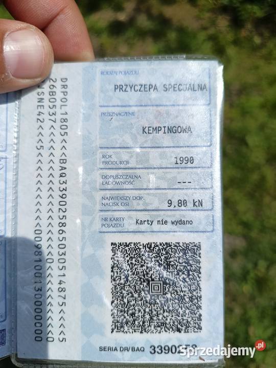 Przyczepa kempingowa KNAUS LUXUS 485 Osobnica