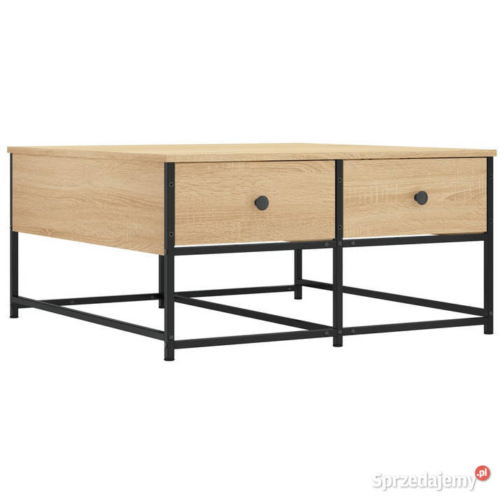 Stolik kawowy kolor dąb sonoma 80x80x40 WM835355 Stoły Warszawa sprzedam