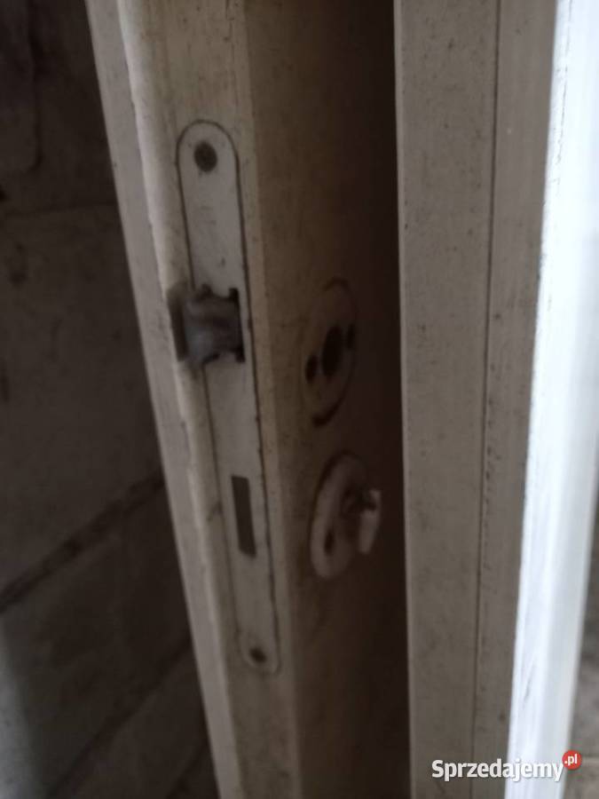 Drzwi łazien białe 80 lewe 2pełne 80 lewe Lublin