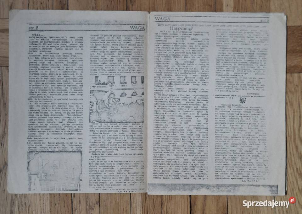 WAGA Warszawska gazeta akademicka Antyki, Sztuka, Kolekcje Warszawa