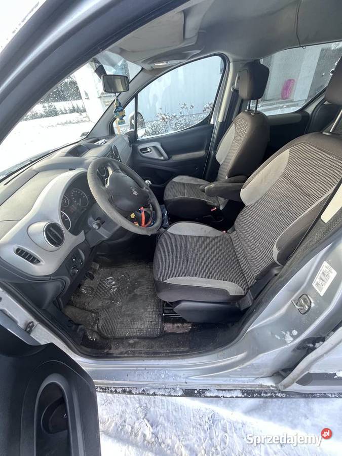 Peugeot Partner II Tepee 2010 r 16 HDI mazowieckie Kadzidło