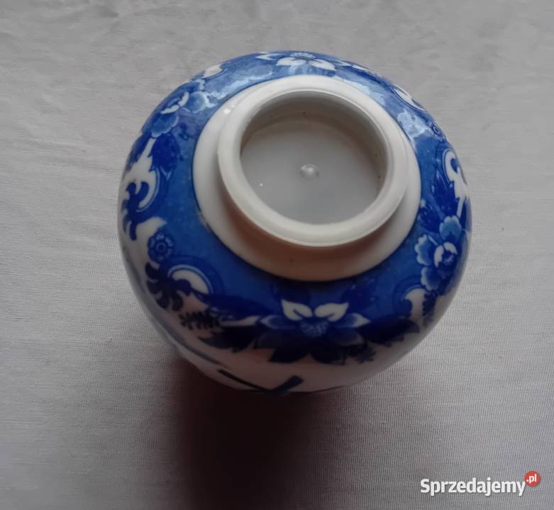 Porcelanowa herbatnica w stylu Delft druga Koźminek