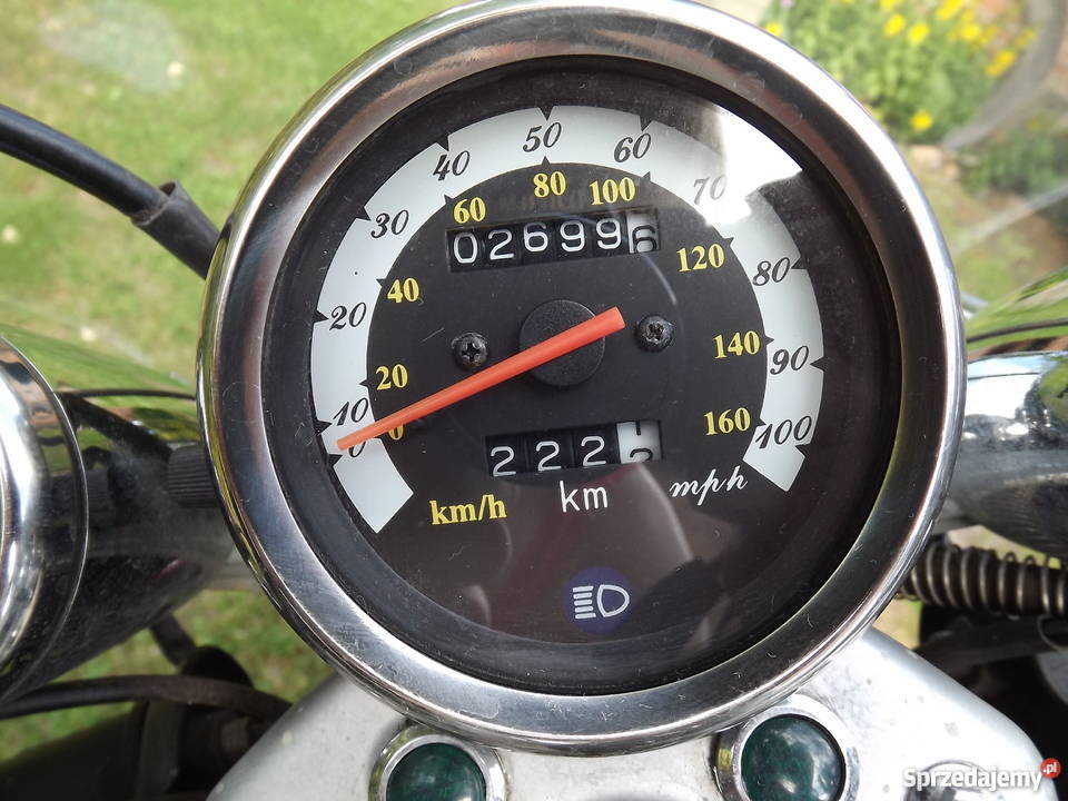 Motocykl Jinlun pierwszy właściciel łódzkie Naramice