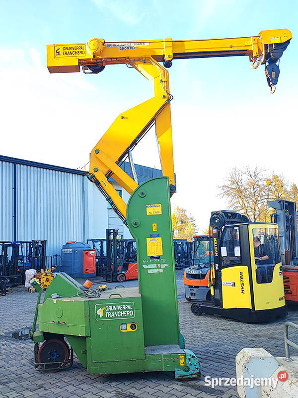Żuraw dźwig samojezdny Gruniverpal Tranchero małopolskie