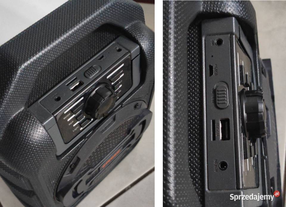 przenośny głośnik karaoke mikrofon efekty Kielce sprzedam