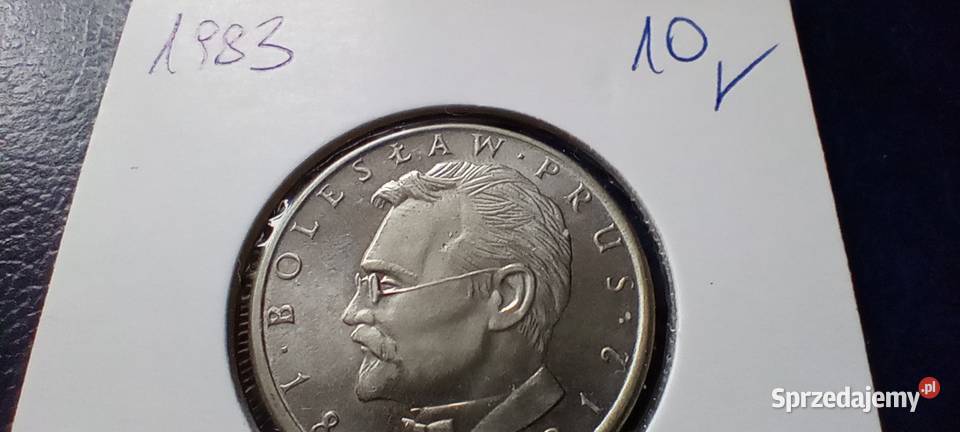 Stare monety 10 złotych 1983 Prus PRL Polska Lesko