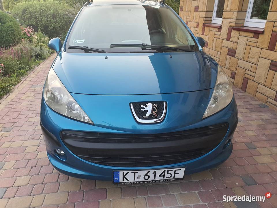 PEUGEOT 207 BENZYNA 14 Z GAZEM 2009 Łęg Tarnowski
