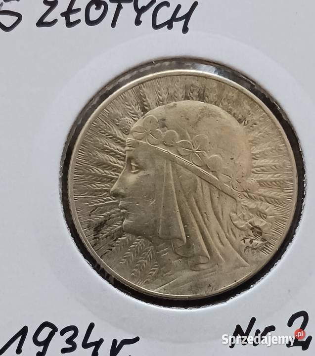 5 Głowa kobiety 1934 r 2 najniższy nakład Super Konin