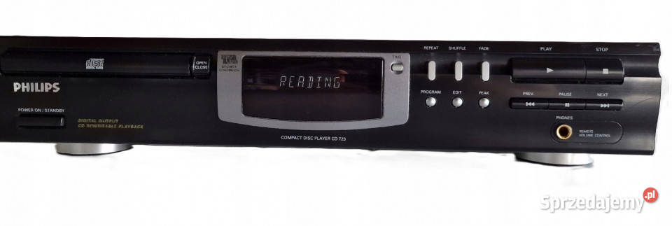 PHILIPS CD 723 Odtwarzacz kompaktowy CD player wielkopolskie Międzychód sprzedam