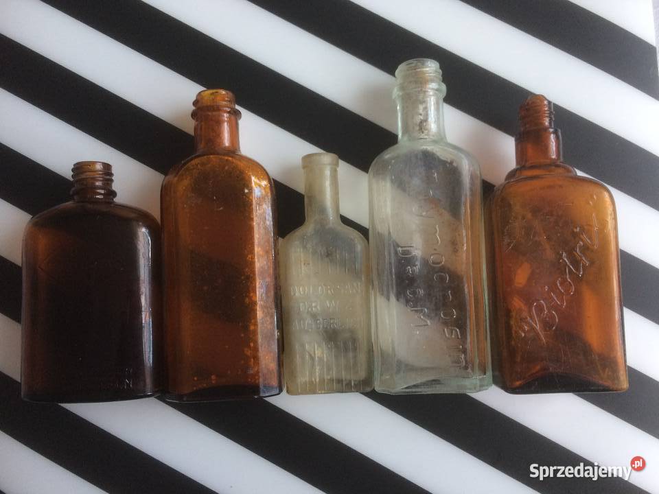 941 Niemiecki Buteleczki Apteczne Szczecin sprzedam
