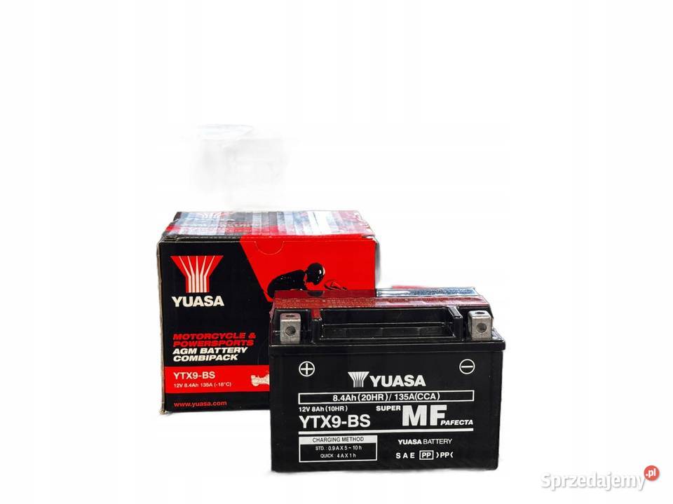 Akumulator YUASA 12V 84Ah 135A L YTX9BS Jelcz-Laskowice