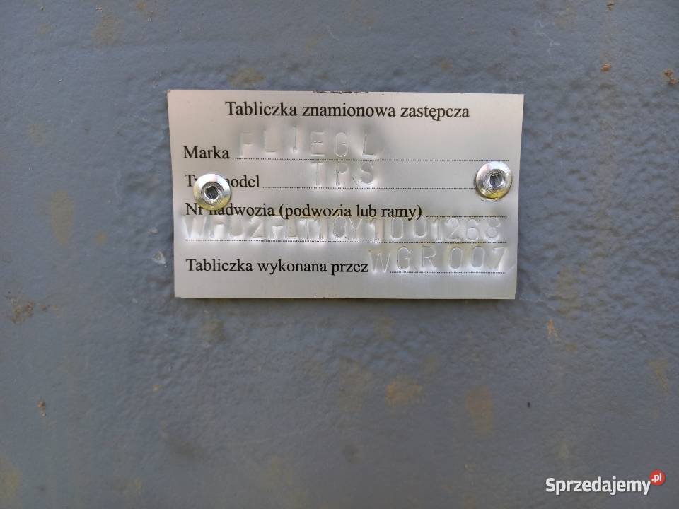 Przyczepa Fliegl TPS Grójec