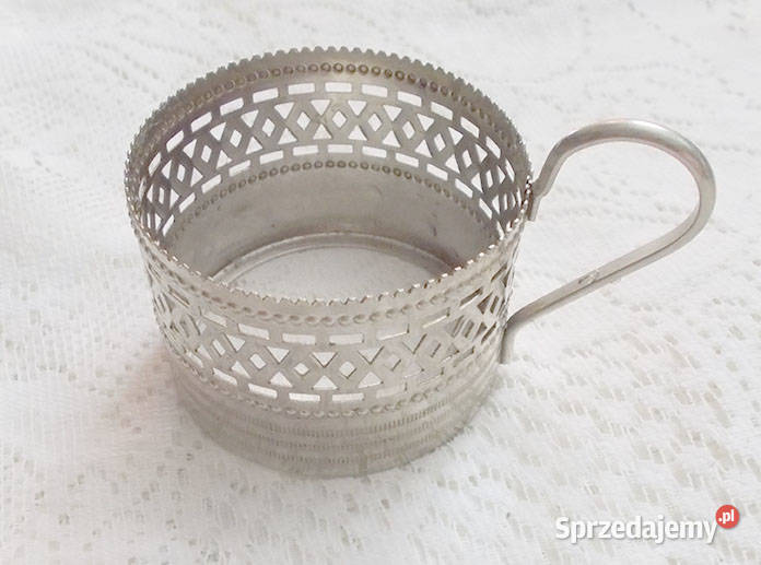 metalowe koszyczki do szklanek prl uchwyty do Bydgoszcz