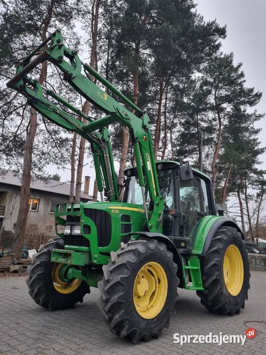 John Deere 6130 TUR JD U308 Ares 697 atz JD 6230 Laskowiec