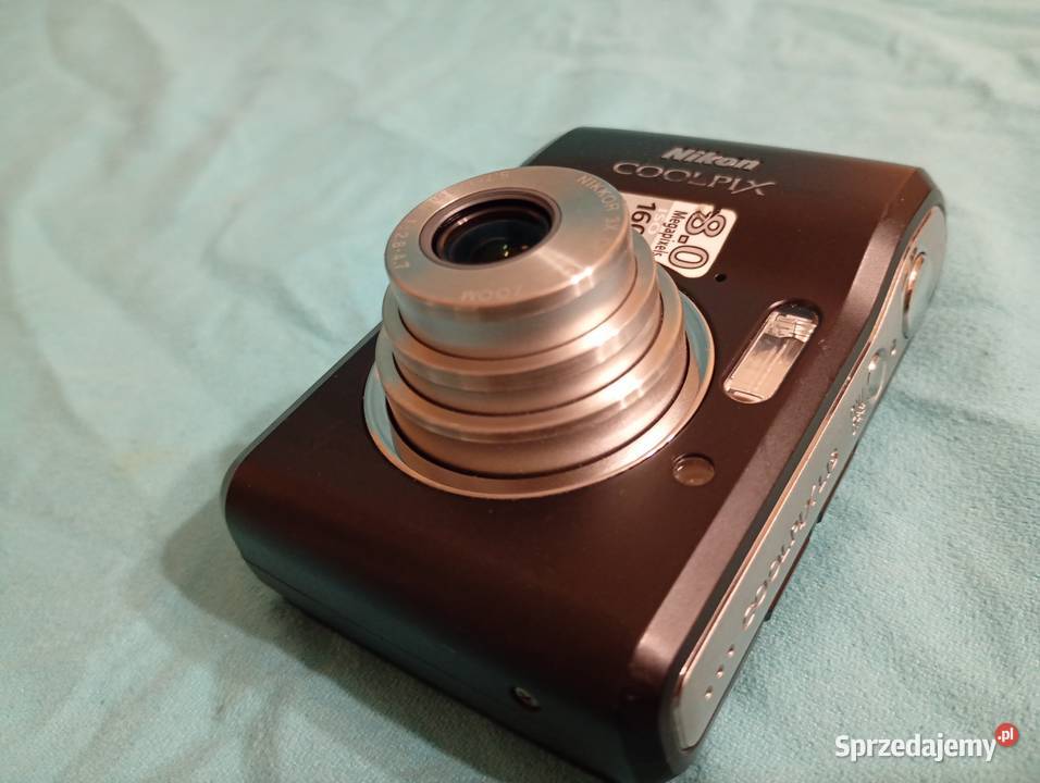 Nikon Coolpix L18 prosta cyfrówka na baterie AA śląskie Katowice