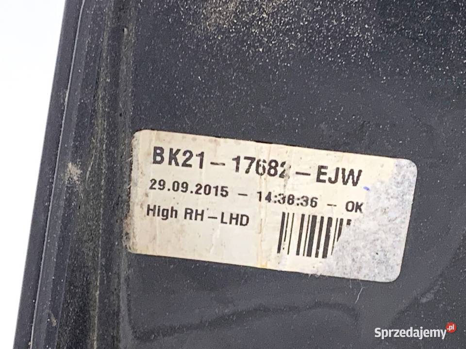 LUSTERKO PRAWY FORD TRANSIT CUSTOM I Hatchback osobowe sprzedam