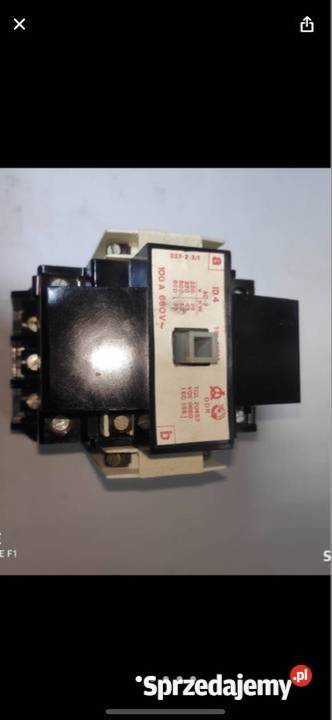 Stycznik ID4 100A cewka 220V Pozostałe śląskie Gliwice sprzedam