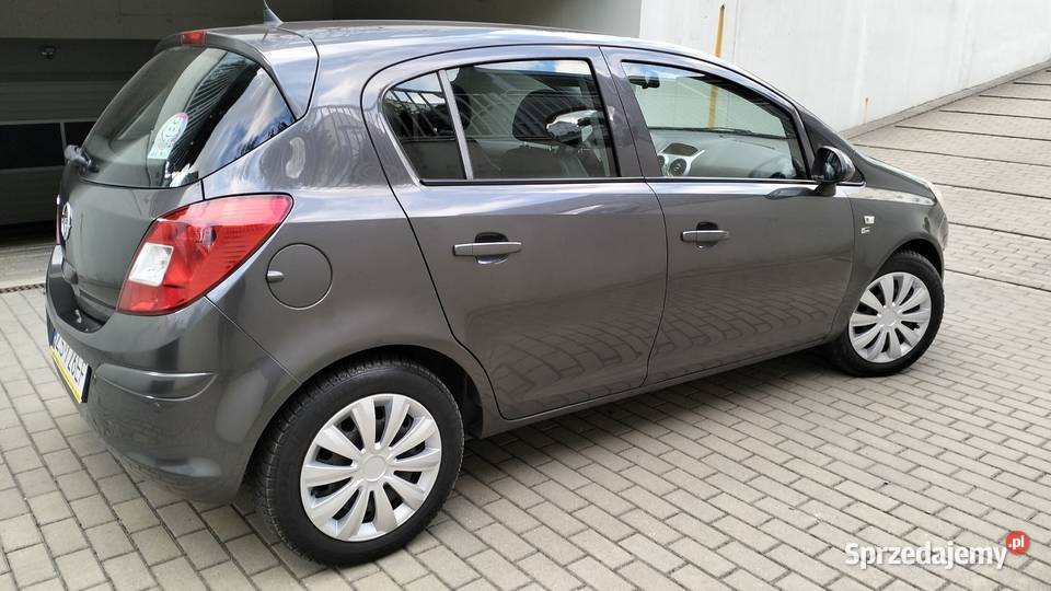Opel Corsa D 12 benzyna 86 2012r szary Szczecin sprzedam