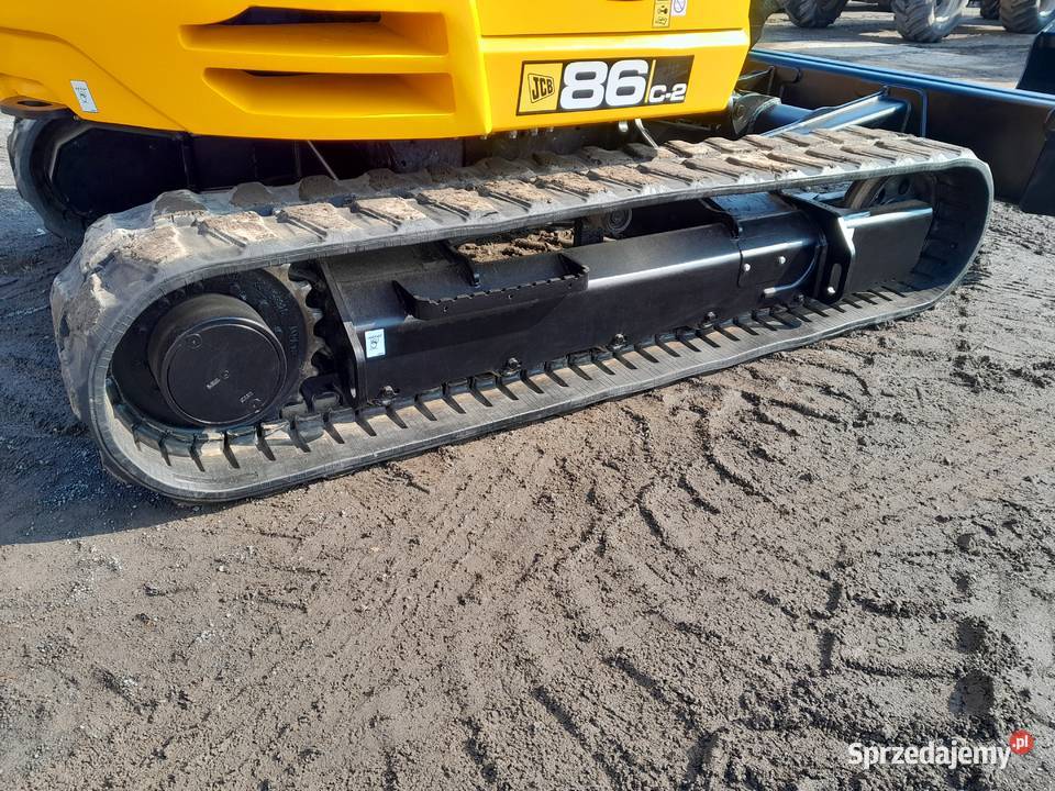 JCB 86C2 2021R KOPARKA GĄSIENICOWA8 TON KUBOTA Krotoszyn sprzedam
