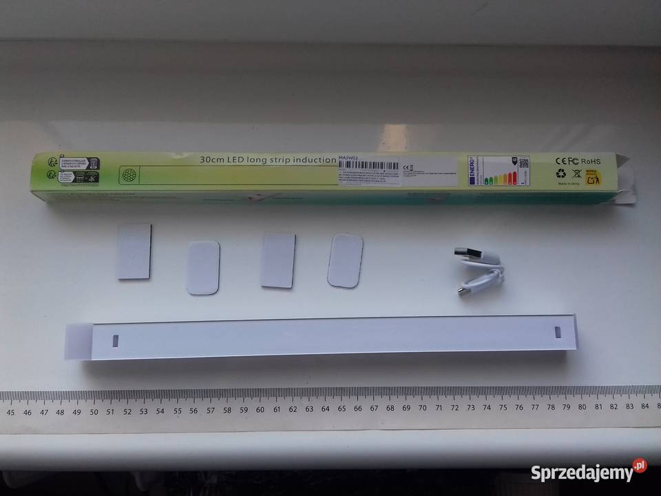 Lampka LED na czujnik ruchu i jasności 30 biały