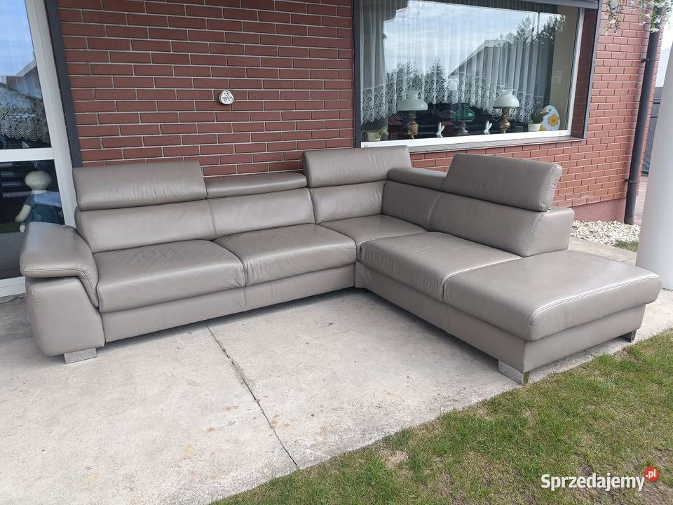 Sprzedam narożnik ze skóry Konin sprzedam