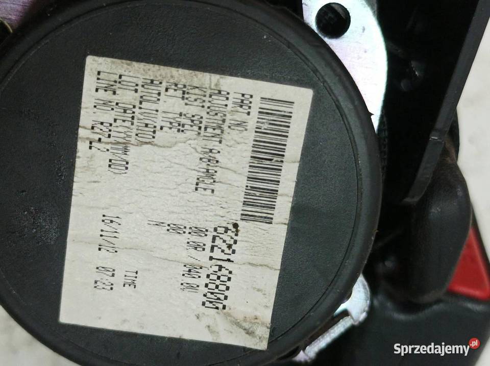 PAS BEZPIECZEŃSTWA PRAWY LEWY TYŁ KPL 622168800 sprzedam