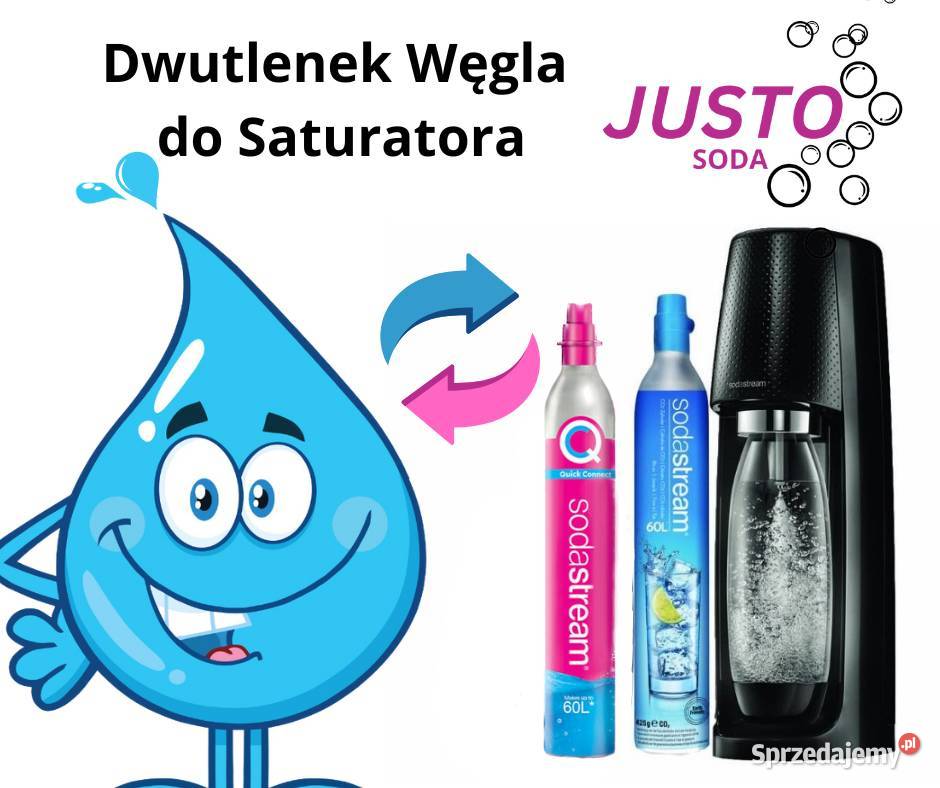 Soda Dwutlenek węgla do saturatora