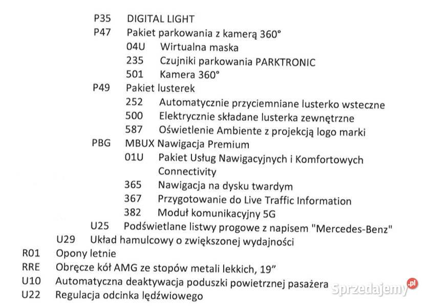 Mercedes GLC 200 nieuszkodzony sprzedam