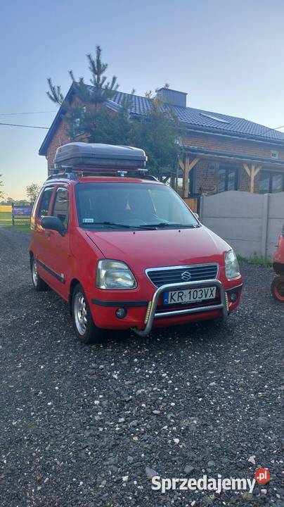 Suzuki wagon r mały van welurowa tapicerka Dobryszyce
