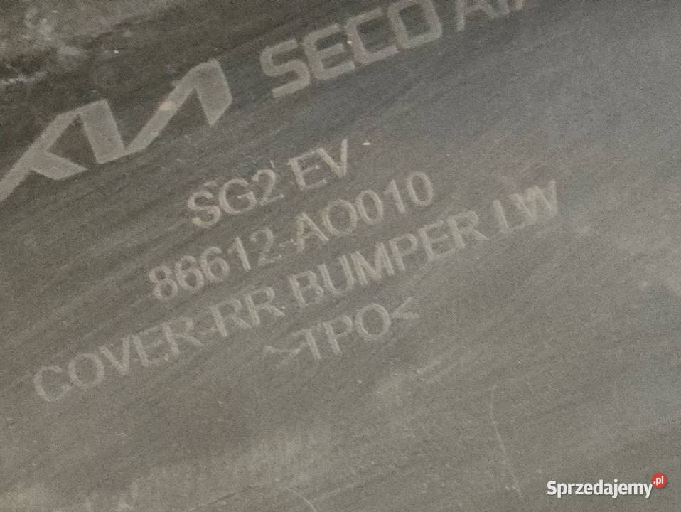 Zderzak Tylny Tył Dyfuzor Dokładka Kia Niro EV osobowe Pleszew sprzedam