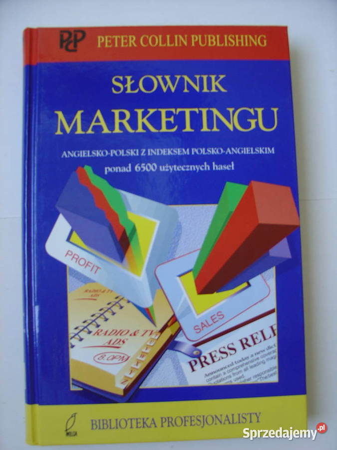 Słownik Marketingu angielskopolski z ind polang Książki do nauki języka obcego łódzkie Łódź sprzedam