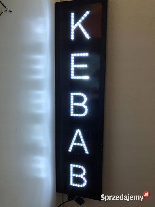 Reklama Led Kebab Gotowa do wysyłki Nowa Pomiechówek