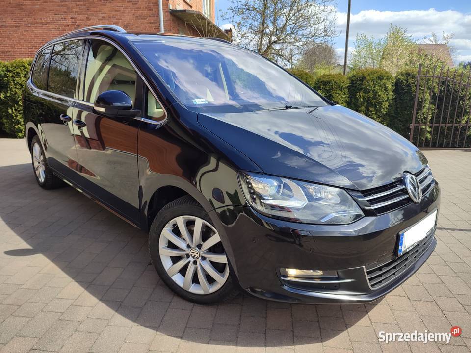 VW Sharan II 20 TDI 150 4Motion Salon Polska 7 światła do jazdy dziennej