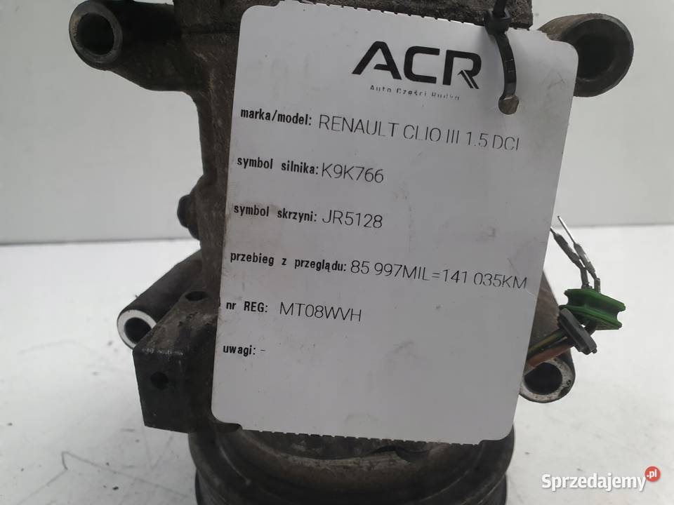 Renault Clio III 15 DCI SPRĘŻARKA KLIMATYZACJI Janów