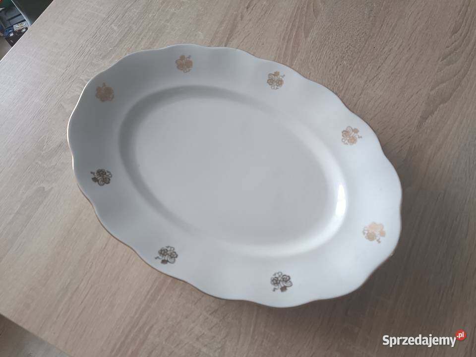 Duży półmisek Karolina PRL Kwidzyn