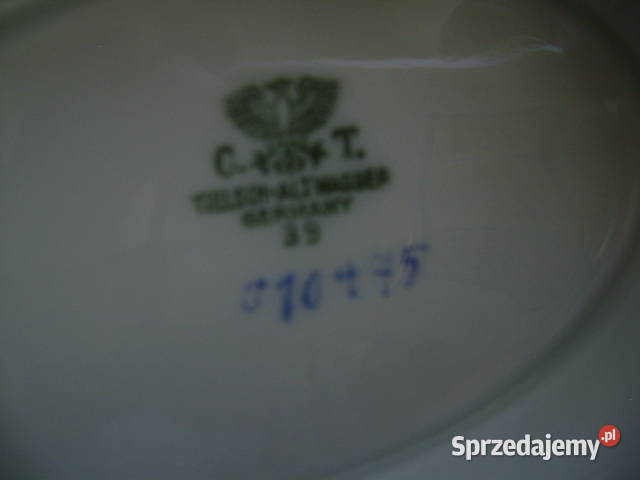 Starocie z PRL Stare naczynia Sosjerka CT Porcelana i szkło pomorskie