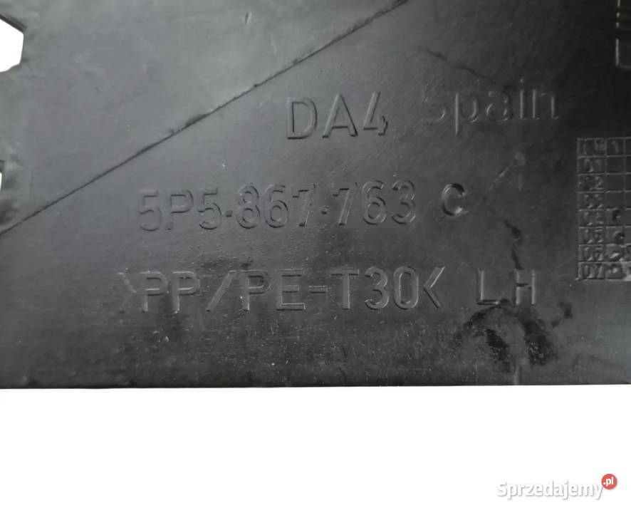 MOCOWANIE PÓŁKI BAGAŻNIKA TYŁ L P SEAT TOLEDO Działoszyce