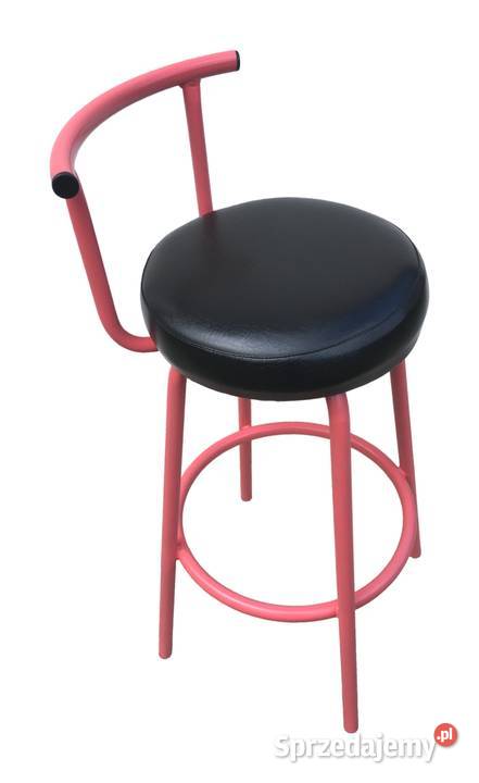3 hokery krzesła barowe różowe Krzesła małopolskie Kraków