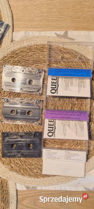 Zestaw kase magnetofonych Big Cyc Queen sprzedam