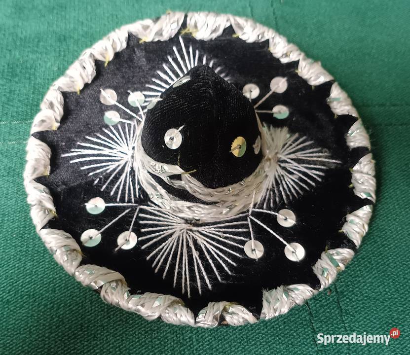 Miniaturowe meksykańskie sombrero vintage