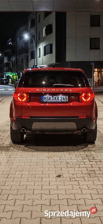 Land Rover Discovery Sport 20 TD4 180 4x4 Bogate Bolszewo sprzedam