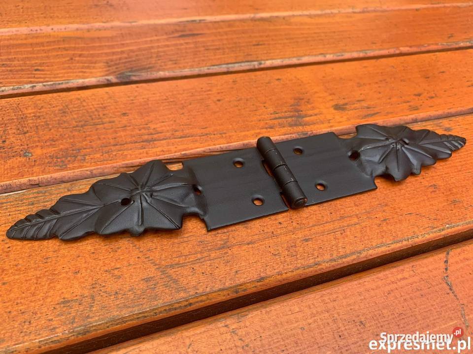 Zawias splatany kuty czarny zawias ozdobny do Myślenice